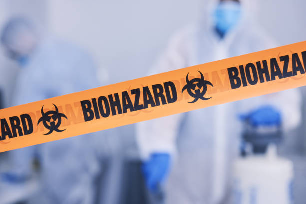 Professional Biohazard technician working in Wayland, OH